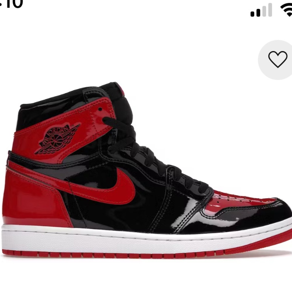 Air Jordan 1 Retro High OG "Bred Patent" sneakers - men 5 - fits women 7